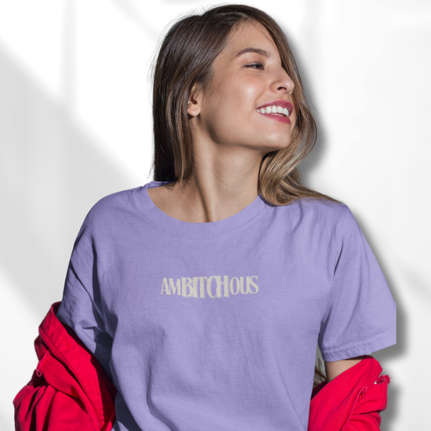 Oversized t-shirt - Ambitchous