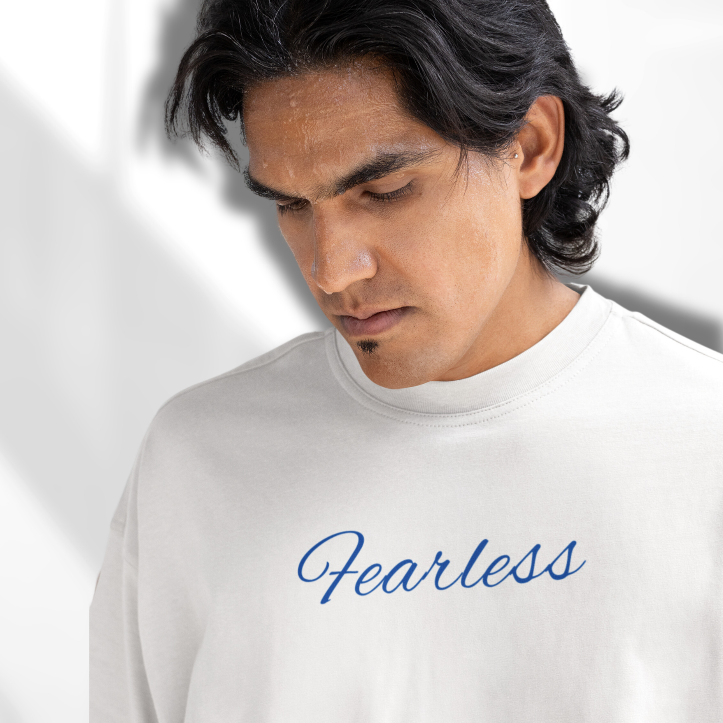 Oversized t-shirt- Fearless