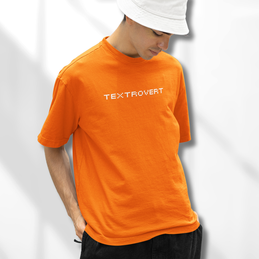 Oversized t-shirt - Textrovert