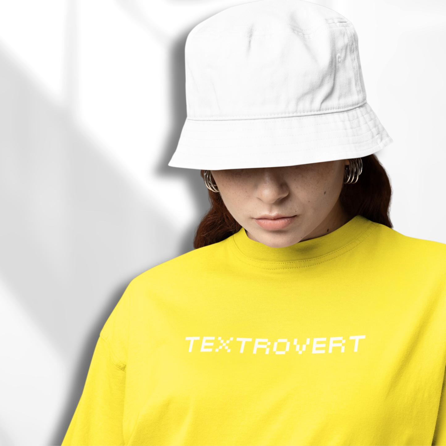 Oversized t-shirt - Textrovert